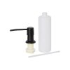 Купить Мойка для кухни толщина 3 мм Lidz Handmade H7849BR крыло справа (LIDZH7849BRPVD3008) Brushed Black PVD в Киеве vannaja.kiev.ua