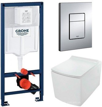 Комплект інсталяція Grohe Rapid SL 38772001 + унітаз підвісний Jaquar Kubix F Rimless KUS-WHT-35953BI білий з сидінням Soft Close 38772001 + KUS-WHT-35953BI купити за низькою ціною Купити Комплект інсталяція Grohe Rapid SL 38772001 + унітаз підвісний Jaquar Kubix F Rimless KUS-WHT-35953BI білий з сидінням Soft Close 38772001 + KUS-WHT-35953BI купити за низькою ціною в Києві vannaja.kiev.ua