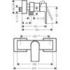 Купити Змішувач для душу Hansgrohe 71650670 Vernis Shape чорний матовий в Києві vannaja.kiev.ua