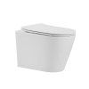 Купити Унітаз підвісний Qtap Scorpio безободковий Ultra Quiet з сидінням Soft-close QT14332380AW в Києві vannaja.kiev.ua