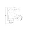 Змішувач для біде Lidz Tani 001AF (k40) LDTAN001AFCRM44958 Chrome Купити Змішувач для біде Lidz Tani 001AF (k40) LDTAN001AFCRM44958 Chrome в Києві vannaja.kiev.ua