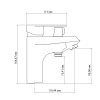 Купить Смеситель для ванны Lidz Tani 011F на борт (c душевым гарнитуром) (k35) LDTAN011FCRM44977 Chrome в Киеве vannaja.kiev.ua