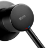 Смеситель для раковины (умывальника) REA LUNGO LONG BLACK MATT + BOX черный матовый скрытого монтажа Купить Смеситель для раковины (умывальника) REA LUNGO LONG BLACK MATT + BOX черный матовый скрытого монтажа в Киеве vannaja.kiev.ua