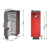 Купить Котел твердотопливный стальной Thermo Alliance Vulcan V 4.0 SF 18 в Киеве vannaja.kiev.ua