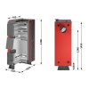 Купить Котел твердотопливный стальной Thermo Alliance Vulcan V 4.0 SF 27 в Киеве vannaja.kiev.ua