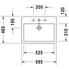 Купити Умивальник DURAVIT VERO 0452600000 Раковина 59,5 см 04526 Умивальник Німеччина в Києві vannaja.kiev.ua
