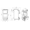 Котел твердотопливный стальной Thermo Alliance Magnum V 4.0 SF 20 Купить Котел твердотопливный стальной Thermo Alliance Magnum V 4.0 SF 20 в Киеве vannaja.kiev.ua