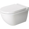 Унитаз подвесной Duravit Rimless Starck 3 с крышкой SoftClose (45270900A1) Купить Унитаз подвесной Duravit Rimless Starck 3 с крышкой SoftClose (45270900A1) в Киеве vannaja.kiev.ua