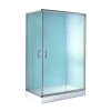 Купить Душевая кабина Lidz Wawel SC100x80.SAT.LOW.FR, стекло Frost 5 мм + Lidz Душевой поддон KAPIELKA ST100x80х14 в Киеве vannaja.kiev.ua