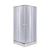 Купить Душевая кабина Lidz Wawel SC80x80.SAT.LOW.GR, стекло тон. 4 мм + Lidz Душевой поддон KAPIELKA ST80x80х14 в Киеве vannaja.kiev.ua