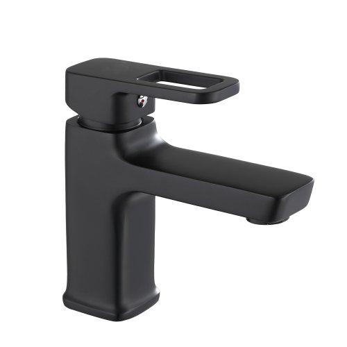 Купить Смеситель для раковины Lidz Wawel 001 (k35) LDWAW001BLA45392 Black в Киеве vannaja.kiev.ua