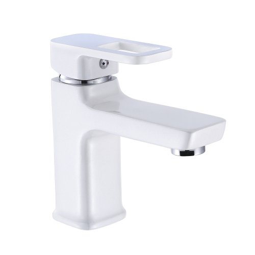 Купити Змішувач для раковини Lidz Wawel 001 (k35) LDWAW001WHI45397 White в Києві vannaja.kiev.ua