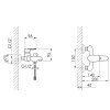 Смеситель для ванны Lidz Wieza 006 (c душевым гарнитуром) (k35) LDWIE006CRM45410 Chrome Купить Смеситель для ванны Lidz Wieza 006 (c душевым гарнитуром) (k35) LDWIE006CRM45410 Chrome в Киеве vannaja.kiev.ua