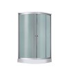 Купить Гидромассажный бокс Lidz Tani SBM90x90.SAT.LOW.FR, стекло Frost 4 мм в Киеве vannaja.kiev.ua