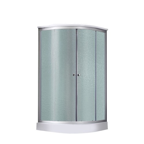 Купить Гидромассажный бокс Lidz Tani SBM90x90.SAT.LOW.FR, стекло Frost 4 мм в Киеве vannaja.kiev.ua