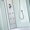 Купить Гидромассажный бокс Lidz Tani SBM90x90.SAT.LOW.FR, стекло Frost 4 мм в Киеве vannaja.kiev.ua