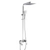 Купить с изливом Душ система для ванных универсальная Qtap Swan Cascada QTSWA111CRM45566 Хром в Киеве vannaja.kiev.ua