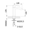 Купить купить кран для умывальника Смеситель для раковины Qtap Swan Cascada QTSWA270CRW45568 Chrome/White в Киеве vannaja.kiev.ua