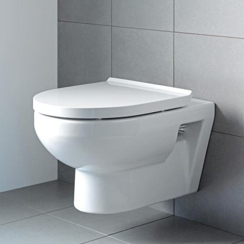 Унітаз підвісний Duravit Rimless DuraStyle 45620900A1 безобідковий з сидінням Soft Close, білий 54*36,5 см Купити Унітаз підвісний Duravit Rimless DuraStyle 45620900A1 безобідковий з сидінням Soft Close, білий 54*36,5 см в Києві vannaja.kiev.ua