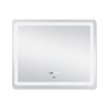 Купить Зеркало с антизапотеванием 900х700 Qtap Mideya с LED-подсветкой Touch с димером регулировки яркости Reverse QT2078NCF9070W в Киеве vannaja.kiev.ua