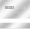 Купить Зеркало Qtap Mideya 1000х700 с LED-подсветкой Touch, с антизапотеванием, с часами, диммером, рег. яркости QT2078NCF10070W в Киеве vannaja.kiev.ua