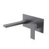Купить смеситель Чехи для раковины скрытого монтажа Qtap Gemini QTGEM273GMB45695 Gunmetal Black PVD, черно-серый в Киеве vannaja.kiev.ua