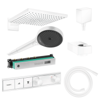 душевая система Grohe с термостатом скрытый монтаж UA26405SC1 Grohtherm SmartControl комплект Rainshower 310 Mono Cube
