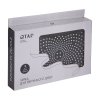 Купить Лейка для верхнего душа Qtap Hlavova 260x180 мм прямоугольная QTHLA107CRM45784 Chrome/Black в Киеве vannaja.kiev.ua