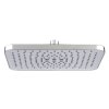 Купить Лейка для верхнего душа Qtap Hlavova 260x180 мм прямоугольная QTHLA107CRM45785 Chrome/White в Киеве vannaja.kiev.ua