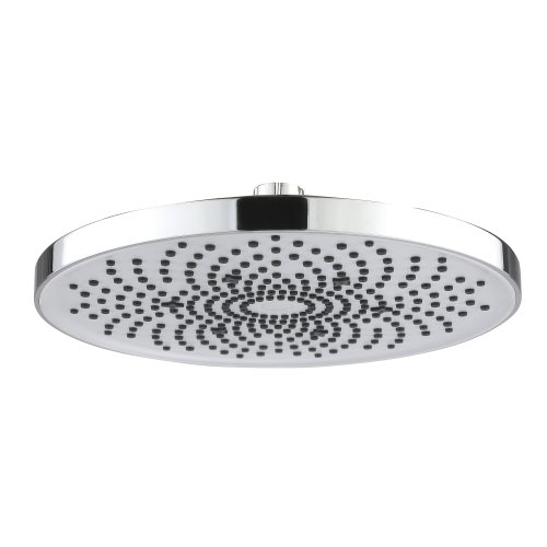Купити Лійка для верхнього душу Qtap Hlavova D 230 мм округла QTHLA107CRM45787 Chrome/White в Києві vannaja.kiev.ua