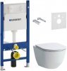 Laufen підвісний унітаз з інсталяцією H866957 + 458.126.00.1 GEBERIT Duofix Pro Rimless з сидінням Slim Soft Close Купити Laufen підвісний унітаз з інсталяцією H866957 + 458.126.00.1 GEBERIT Duofix Pro Rimless з сидінням Slim Soft Close в Києві vannaja.kiev.ua