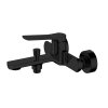 Купити Змішувач для ванни Qtap Slavonice QTSLA259BLM45918 Black Matt в Києві vannaja.kiev.ua