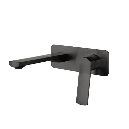 Смеситель для раковины Qtap Slavonice скрытого монтажа QTSLA273GMB45920 Gunmetal Black PVD Купить Смеситель для раковины Qtap Slavonice скрытого монтажа QTSLA273GMB45920 Gunmetal Black PVD в Киеве vannaja.kiev.ua