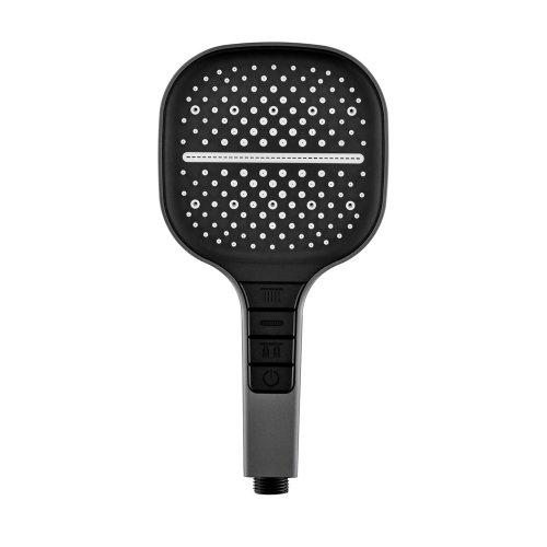 Лейка для ручного душа Qtap Rucni 130x130 мм QTRUC125BLM45957 Black Matt Купить Лейка для ручного душа Qtap Rucni 130x130 мм QTRUC125BLM45957 Black Matt в Киеве vannaja.kiev.ua