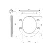 Купить Сиденье для унитаза Qtap (Swan Ultra, Jay Ultra) с микролифтом Slim QT99SC6106W в Киеве vannaja.kiev.ua