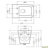 Купити Купити Комплект інсталяції Grohe Rapid SL 38772001 з унітазом Jaquar Aria ARS-WHT-39951 білий підвісний сидіння soft close в Києві vannaja.kiev.ua