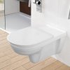 Купить Унитаз подвесной с крышкой Villeroy & Boch O.Novo, для инвалидов, безободковый (4601R001 9M67S1T1) в Киеве vannaja.kiev.ua