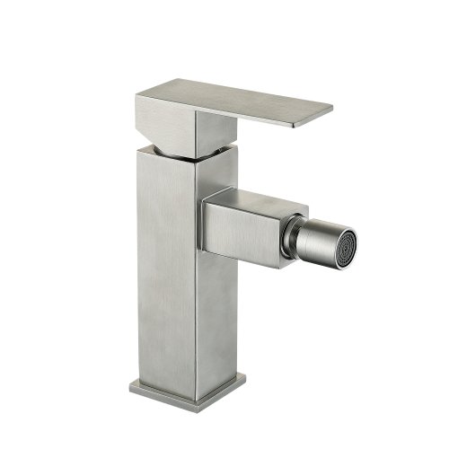 Купить Смеситель для биде Lidz Kubis 001AF (k35) LDKUB001AFNKS46097 Nickel в Киеве vannaja.kiev.ua