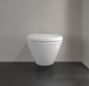 Купити Унітаз підвісний Villeroy & Boch Subway 2.0 DirectFlush 4609R001 безобідковий 58*41 см, з сидінням Soft Close, QuickRelease в Києві vannaja.kiev.ua