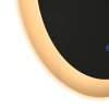 Купить круглое зеркало в ванную Qtap Taurus R800 с LED-подсветкой Touch, с антизапотеванием, с диммером, рег. темп. цвета (3000-6500K) QT2478R807 в Киеве vannaja.kiev.ua