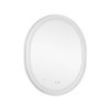 Купить Зеркало Qtap Gemini 800х700 с LED-подсветкой Touch, с антизапотеванием, с диммером, рег. темп. цвета (3000-6500K) Reverse QT2578R8071W в Киеве vannaja.kiev.ua