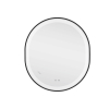 Купить Зеркало Qtap Gemini 800х700 с LED-подсветкой Touch, с антизапотеванием, с диммером, рег. темп. цвета (3000-6500K) Reverse QT2578R8072B в Киеве vannaja.kiev.ua