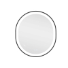 Купить Зеркало Qtap Gemini 800х700 с LED-подсветкой Touch, с антизапотеванием, с диммером, рег. темп. цвета (3000-6500K) Reverse QT2578R8072B в Киеве vannaja.kiev.ua