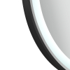 Купить Зеркало Qtap Gemini 800х700 с LED-подсветкой Touch, с антизапотеванием, с диммером, рег. темп. цвета (3000-6500K) Reverse QT2578R8072B в Киеве vannaja.kiev.ua