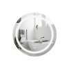 Купить Зеркало Lidz Aria R600 с LED-подсветкой Touch, с антизапотеванием, с диммером, рег. яркости LD78LR600 в Киеве vannaja.kiev.ua