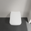 Купить Настенный квадратный унитаз подвесной к инсталляции Villeroy & Boch Collaro 4626HS01 с сидением, DirectFlush, белый в Киеве vannaja.kiev.ua