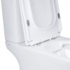 Купити Унітаз-компакт Qtap Presto Quadro безободковий з сидінням Soft-close QT24221215AW в Києві vannaja.kiev.ua