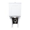 Купити Унітаз-компакт Qtap Presto Quadro безободковий з сидінням Soft-close QT24221215AW в Києві vannaja.kiev.ua