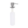 Купити Дозатор для миючого засобу Lidz LK117 квадратний Brushed Steel (LDLK117BRU46399) в Києві vannaja.kiev.ua