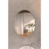 Купить Зеркало Lidz Latwa 425х575 настенное овальное с декором LD78LA4257 в Киеве vannaja.kiev.ua